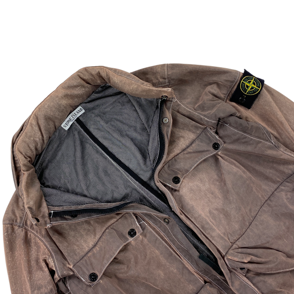 Stone Island Brown 2009 Tyveck Multipocket Jacket
