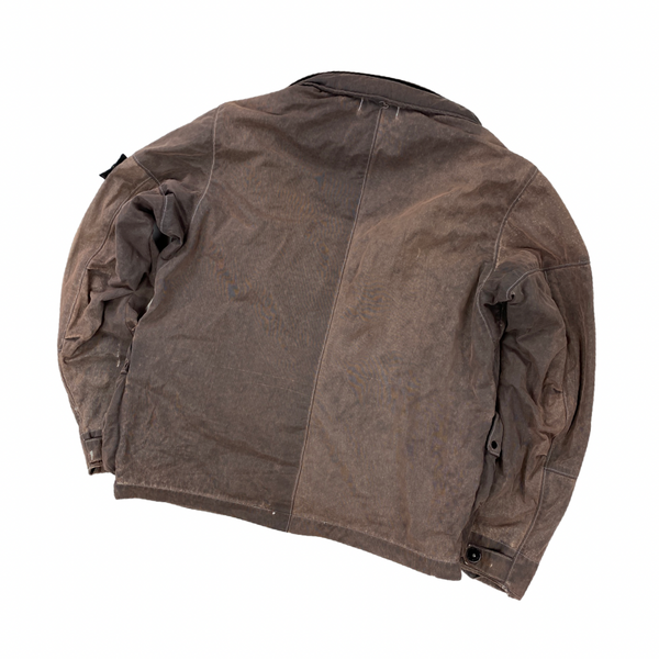 Stone Island Brown 2009 Tyveck Multipocket Jacket