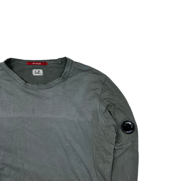 CP Company Grey Re Colour Crewneck - Medium