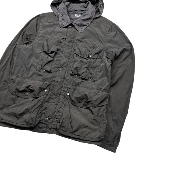 CP Company Chrome Nylon Multi Pocket Goggle Jacket - Large
