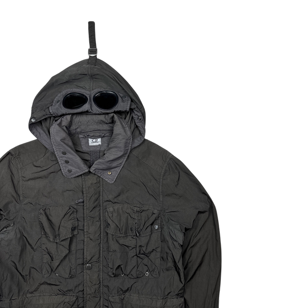 CP Company Chrome Nylon Multi Pocket Goggle Jacket - Large