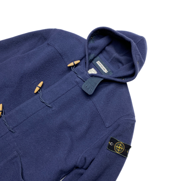 Stone Island 80's Blue Montgomery Duffle Jacket