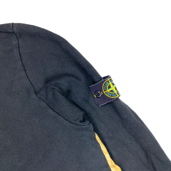 Stone Island Rubber Piped Mock Neck Pullover