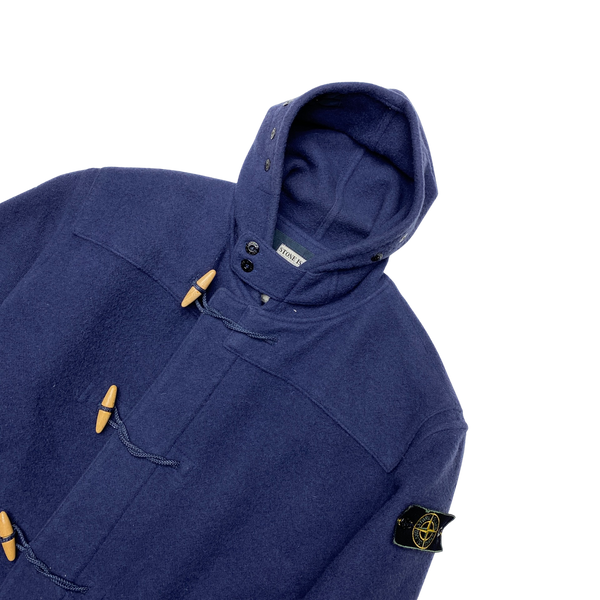 Stone Island 80's Blue Montgomery Duffle Jacket