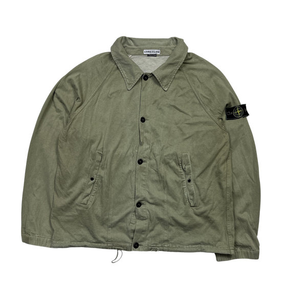 Stone Island Khaki Vintage 1998 Cotton Jacket - XXL