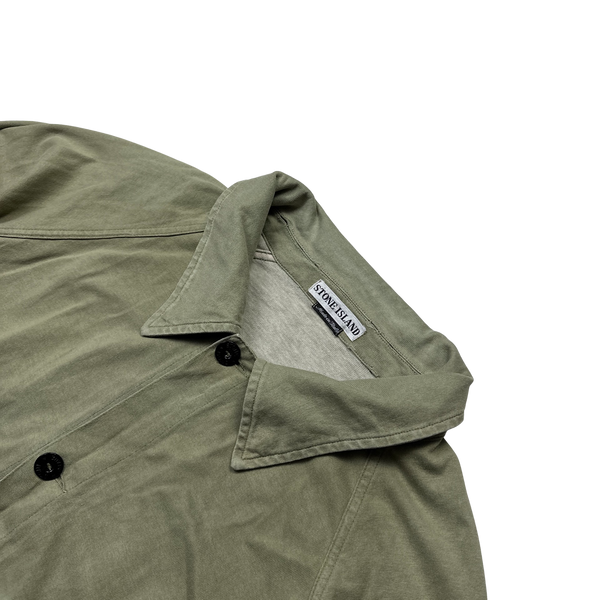 Stone Island Khaki Vintage 1998 Cotton Jacket - XXL