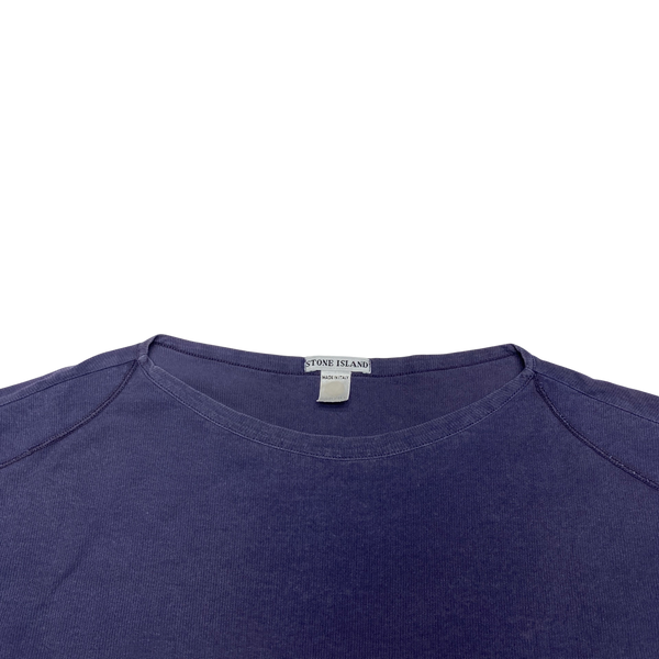 Stone Island Vintage 2001 Navy Cotton T Shirt