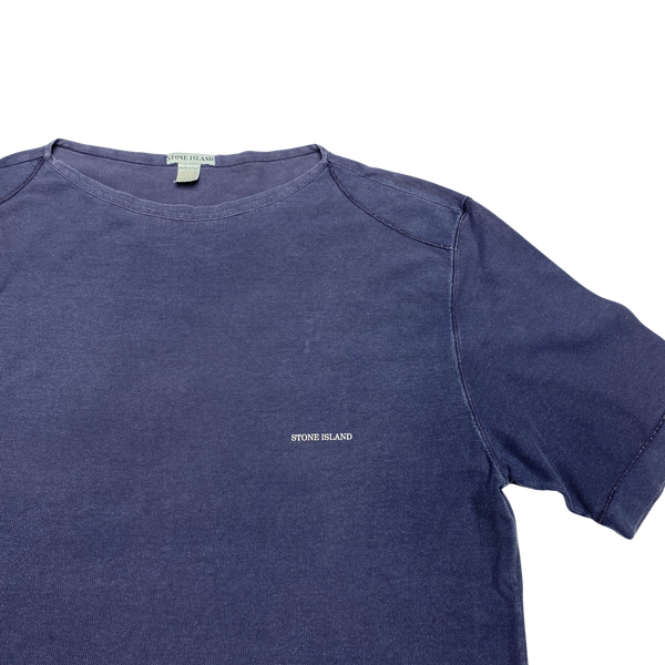 Stone Island Vintage 2001 Navy Cotton T Shirt