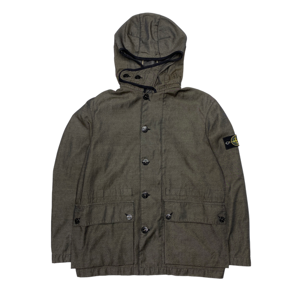 Stone Island Vintage 2004 Lino Flax Parka Jacket