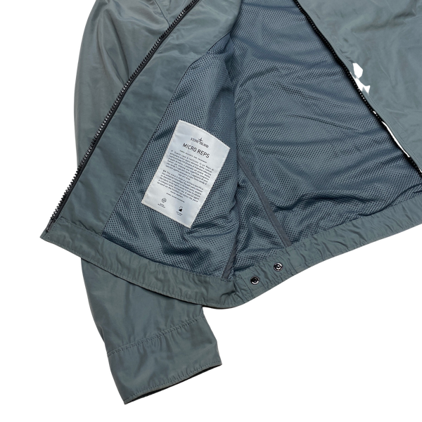 Stone Island 2015 Grey Micro Reps Bomber Jacket