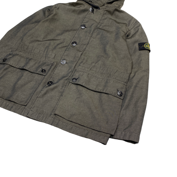 Stone Island Vintage 2004 Lino Flax Parka Jacket