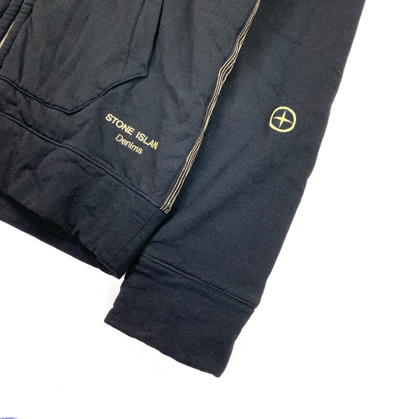 Stone Island Denims 2005 Heavy Weight Fleece Lined Hoodie