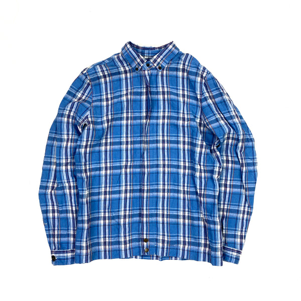 CP Company Lino Flax Flannel Checked Shirt