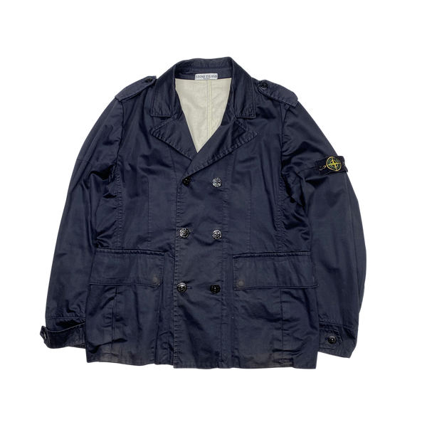 Stone Island 2009 Double Breasted Navy Jacket