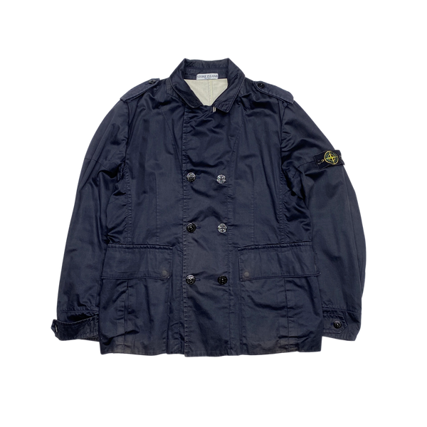 Stone Island 2009 Double Breasted Navy Jacket