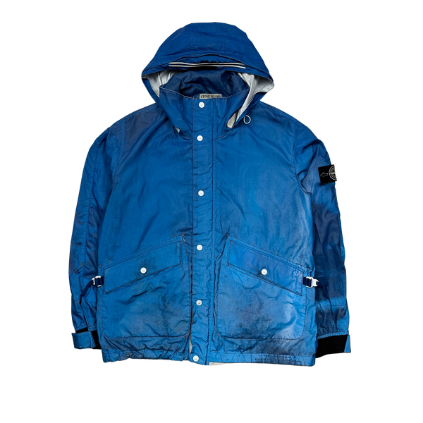 Stone Island 2011 Blue Liquid Reflective Jacket - XL – Mat's