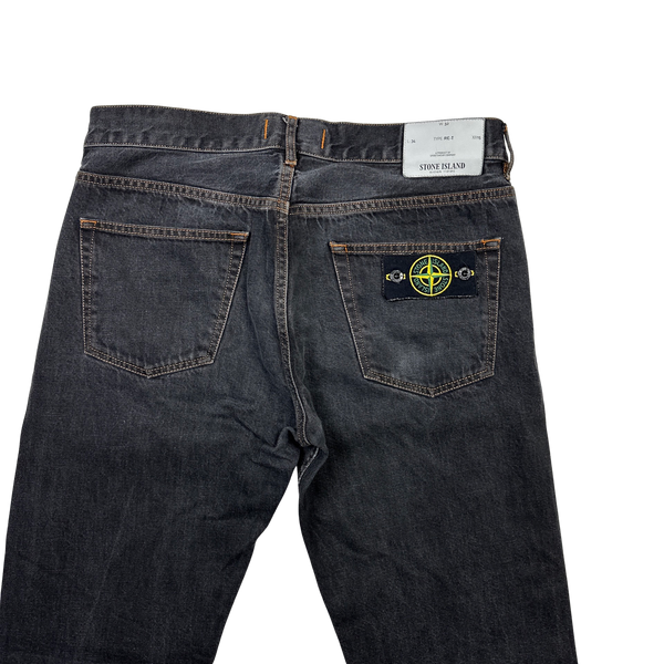 Stone Island 2012 RE T Dark Grey Denim Jeans - 32"