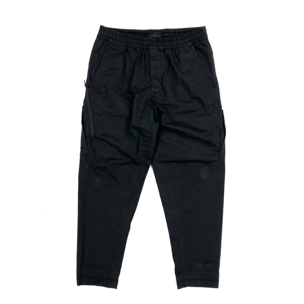 Stone Island 2020 Black Ghost Cargo Trousers