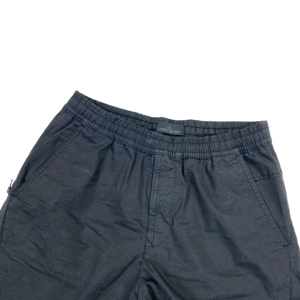 Stone Island 2020 Black Ghost Cargo Trousers