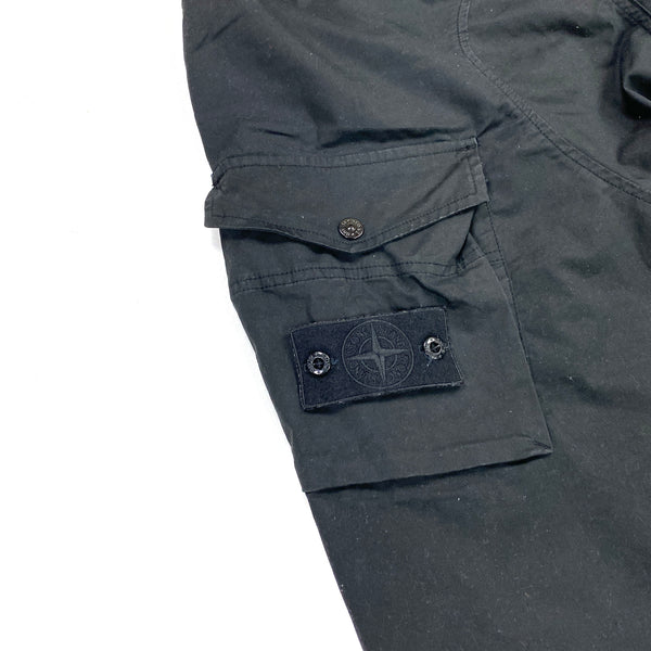 Stone Island 2020 Black Ghost Cargo Trousers
