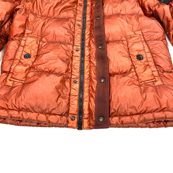 Stone Island 2013 Rust Garment Dyed Puffer Jacket