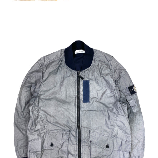 Stone Island Black Pixel Reflective Jacket