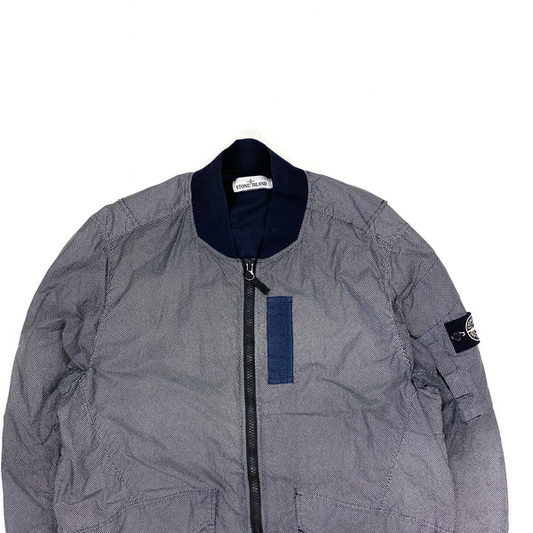 Stone Island Black Pixel Reflective Jacket