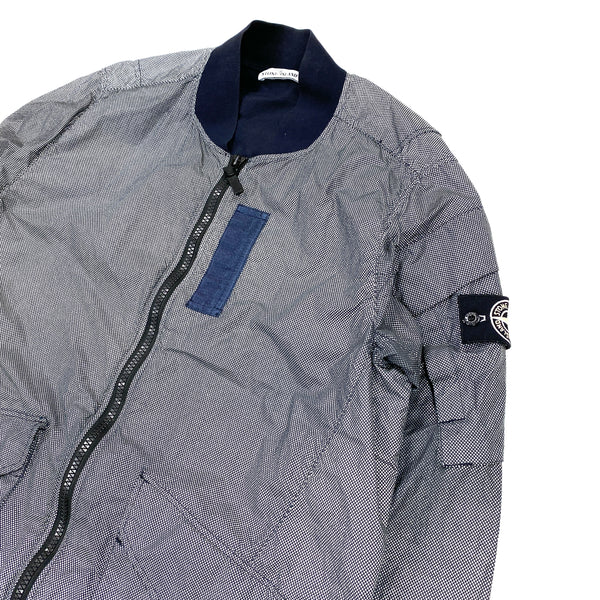 Stone Island Black Pixel Reflective Jacket