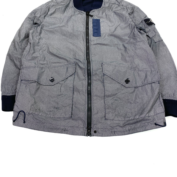 Stone Island Black Pixel Reflective Jacket