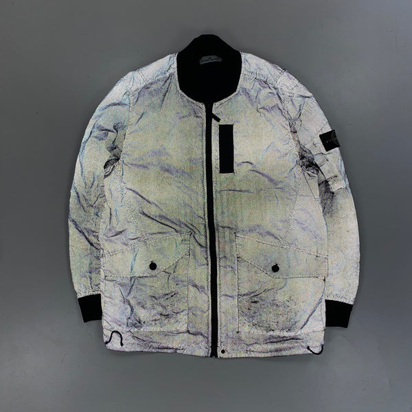 Stone Island Black Pixel Reflective Jacket