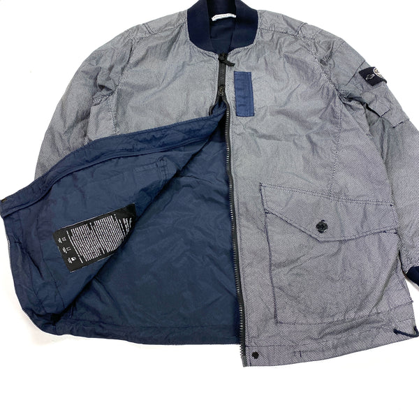 Stone Island Black Pixel Reflective Jacket
