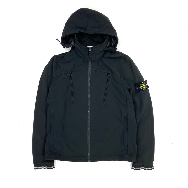 Soft shell r stone island black outlet