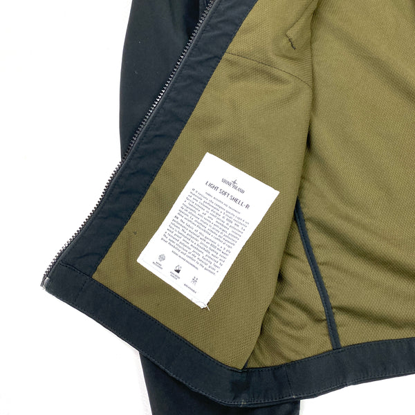 Stone Island Black Light Soft Shell R Jacket