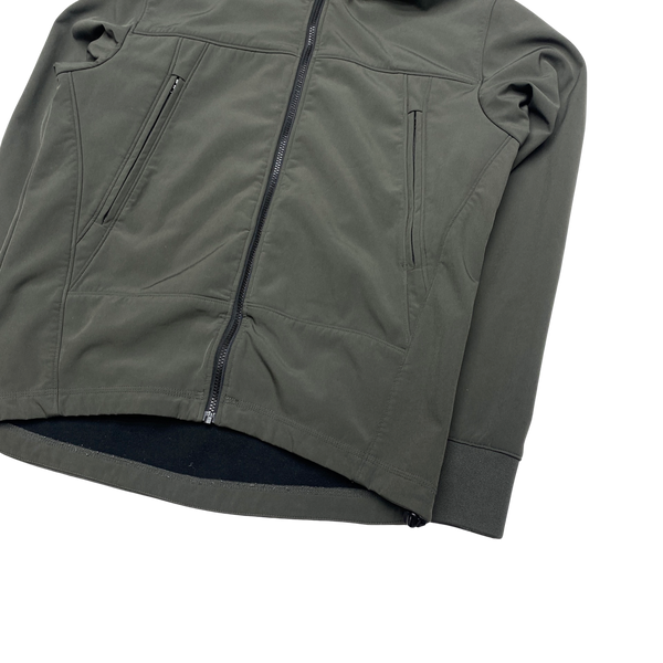 CP Company Grey Softshell Goggle Jacket