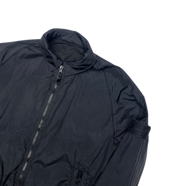 Stone Island 2019 Black Ghost Reversible Nylon Overshirt