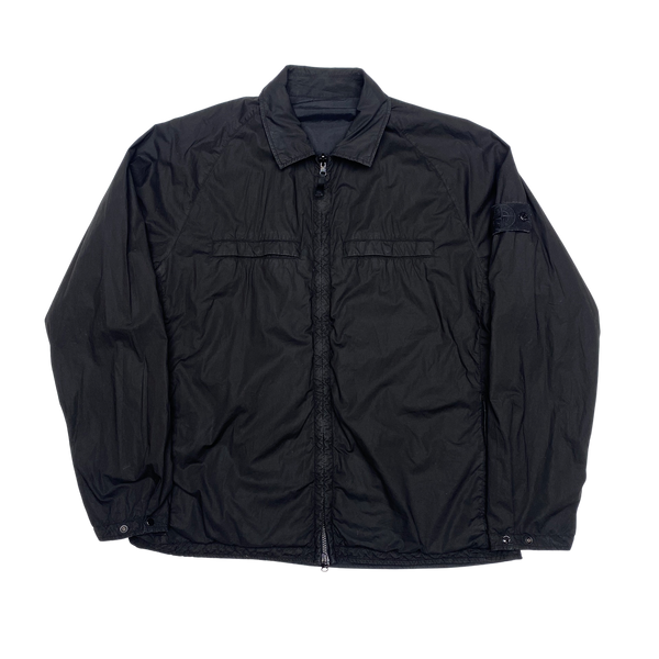 Stone Island 2019 Black Ghost Reversible Nylon Overshirt