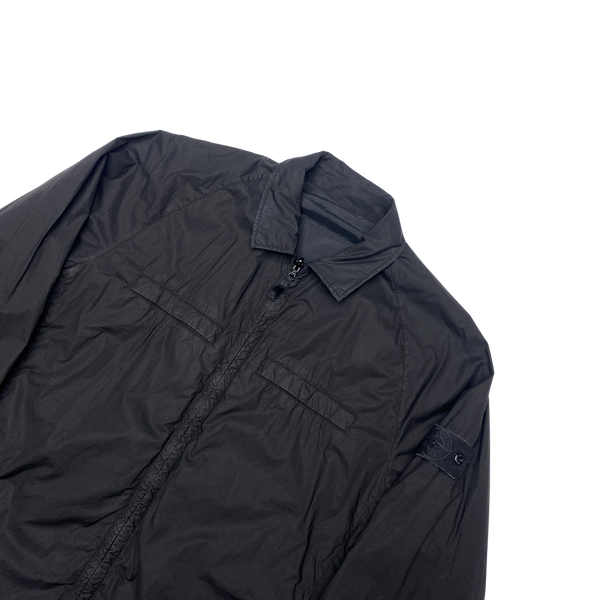 Stone Island 2019 Black Ghost Reversible Nylon Overshirt