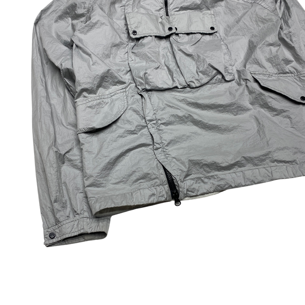 CP Company Grey Nyfoil Pullover Goggle Jacket