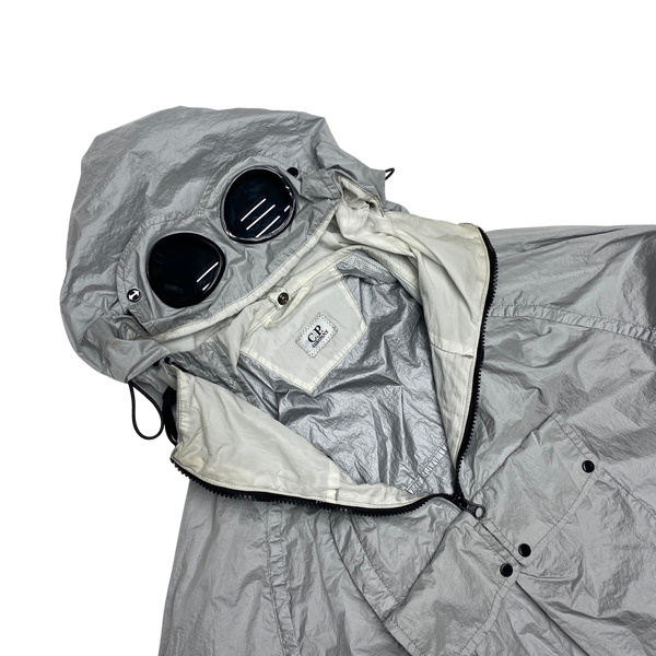 CP Company Grey Nyfoil Pullover Goggle Jacket