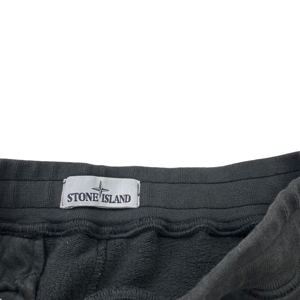 Stone Island Charcoal Grey Cotton Joggers