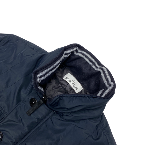 Stone Island Navy 2019 Micro Reps Primaloft Winter Jacket