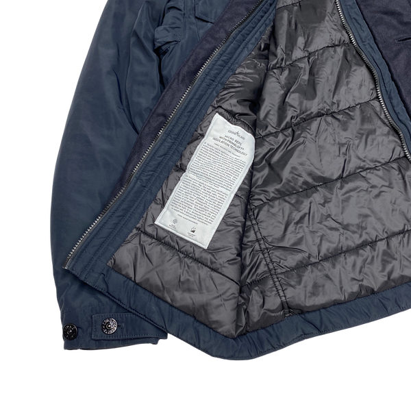 Stone Island Navy 2019 Micro Reps Primaloft Winter Jacket