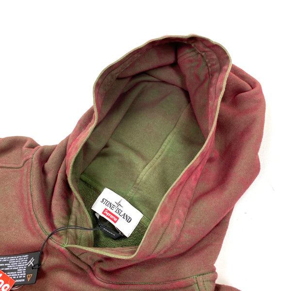 Stone Island x Supreme Dust Treatment Pullover Hoodie