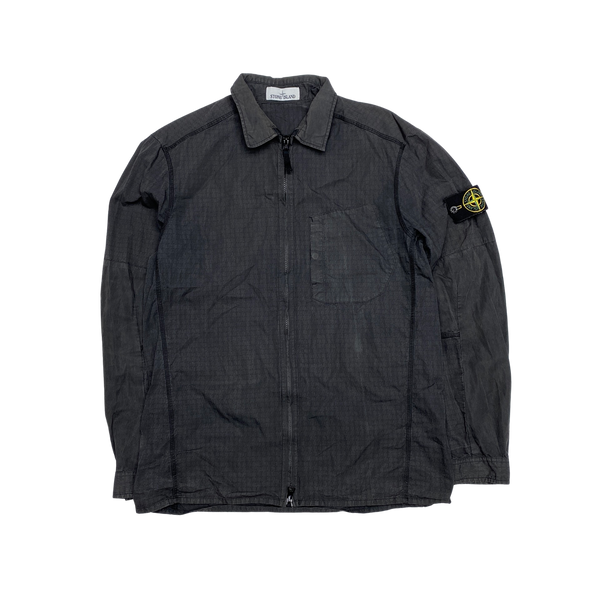 Stone Island 2016 Grey House Check Overshirt