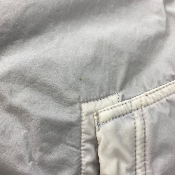 Stone Island Ice White Lamy Flock Hooded Jacket
