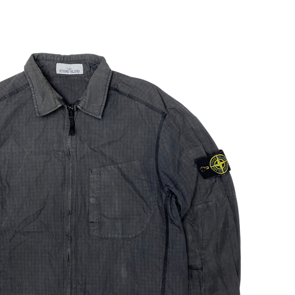 Stone Island 2016 Grey House Check Overshirt