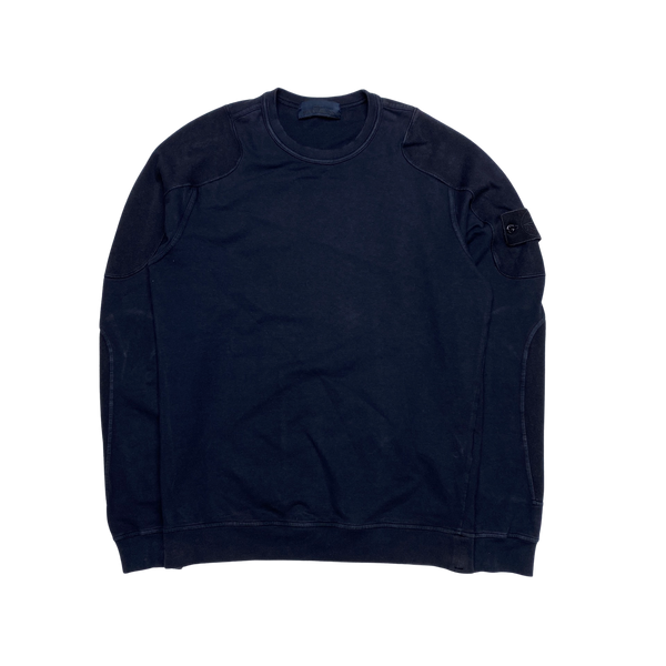 Stone Island 2018 Navy Ghost Crewneck Sweatshirt