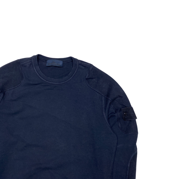 Stone Island 2018 Navy Ghost Crewneck Sweatshirt