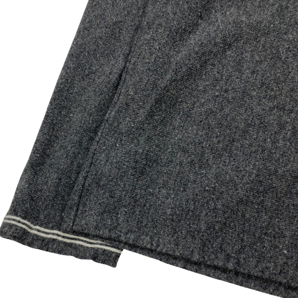 Stone Island Dark Grey Wool Crewneck Jumper