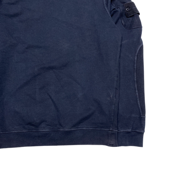 Stone Island 2018 Navy Ghost Crewneck Sweatshirt